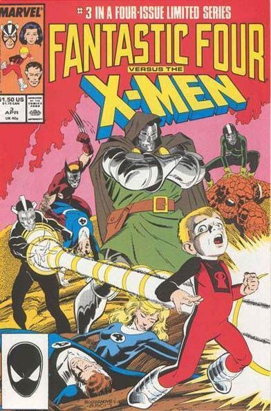 FANTASTIC FOUR VS X-MEN #01-04 (1987) TERRY AUSTIN | COMPLETE SERIES | 4 BOOKS