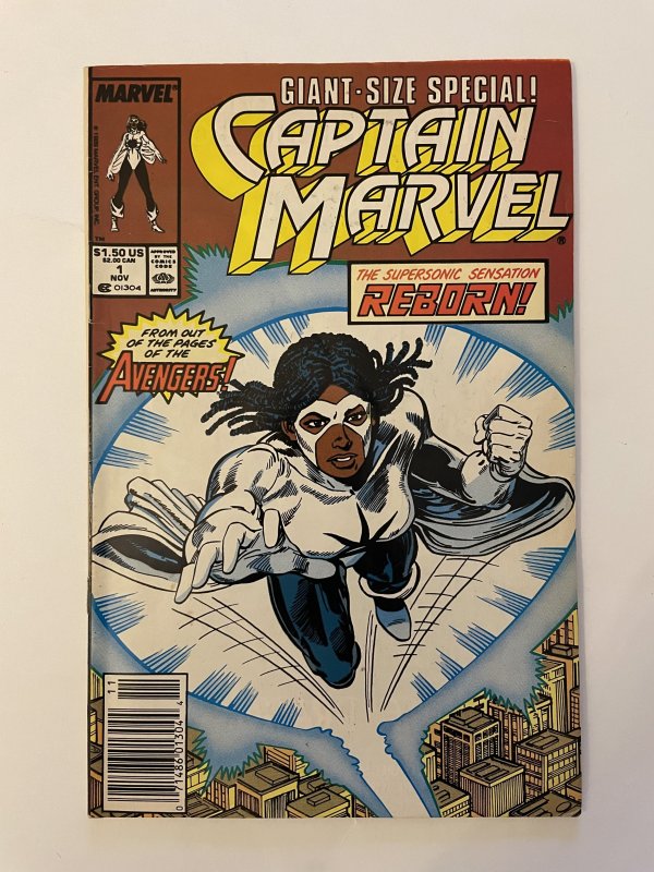 Captain Marvel (1989) #1