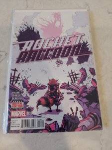 Rocket Raccoon # 9 Skottie Young  Variant First Print