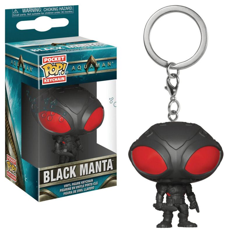 Pocket POP DC Aquaman Black Manta Keychain - New!