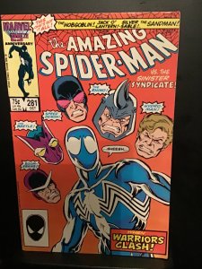 The Amazing Spider-Man #281 (1986) 1st Sinister Syndicate! High-grade VF Wow!