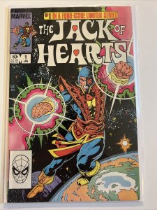 Jack of Hearts #1-4 Complete Marvel Comics Limited Series 1984 Bill Mantlo