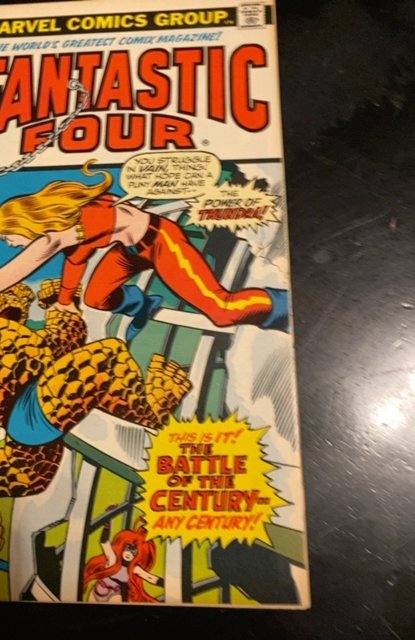 Fantastic Four #133 (1973)thundra vs thing
