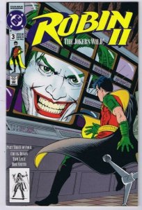 Robin II The Joker's Wild #3 ORIGINAL Vintage 1991 DC Comics Newsstand
