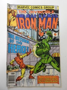 Iron Man #135 (1980) VG Condition moisture stain