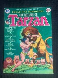 1974 THE RETURN OF TARZAN DC Treasury C-29 VG+ 4.5 Joe Kubert Cover