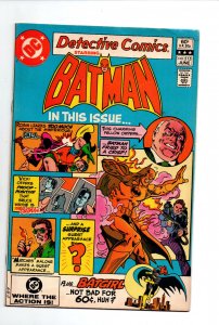 Detective Comics #515 newsstand - Batman - Batgirl - 1982 - VF