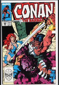 Conan the Barbarian #204 Direct Edition (1988) Conan