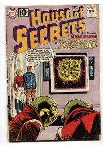 HOUSE OF SECRETS #50--1961--DC--MARK MERLIN--comic book