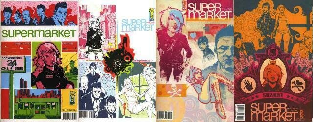SUPERMARKET (2006 IDW) 1-4  the COMPLETE series!