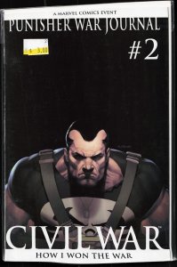 Punisher War Journal #1 Second Print Cover (2007) Punisher