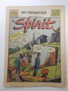 The Spirit #257 (1945)  The Chicago Sun Comic Insert Rare VG Condition!