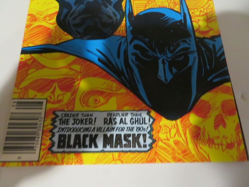 DC Comics Batman #386 (1985)1st App Black Mask Comic Book Grade VF/NM 9.0