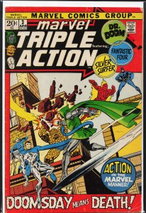 Marvel Triple Action #3 (1972) Fantastic Four