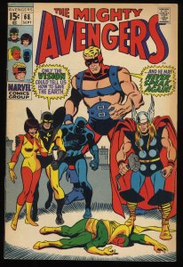 Avengers #68 FN 6.0 Thor Black Panther Appearances!