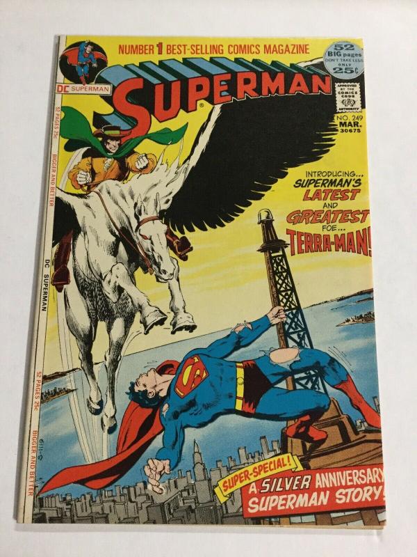 Superman 249 Nm- Near Mint- 9.2 DC Comics