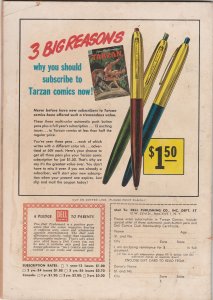 Edgar Rice Burroughs' Tarzan #66 (1955) Affordable- SALE!  VG+ Painted C...