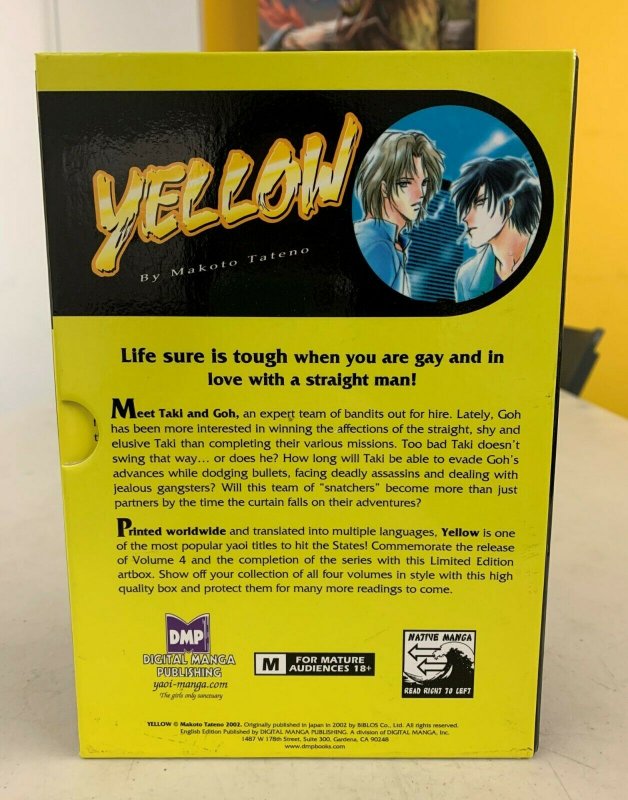 Yellow Box Set (Yaoi) 2006 Paperback Makoto Tateno  