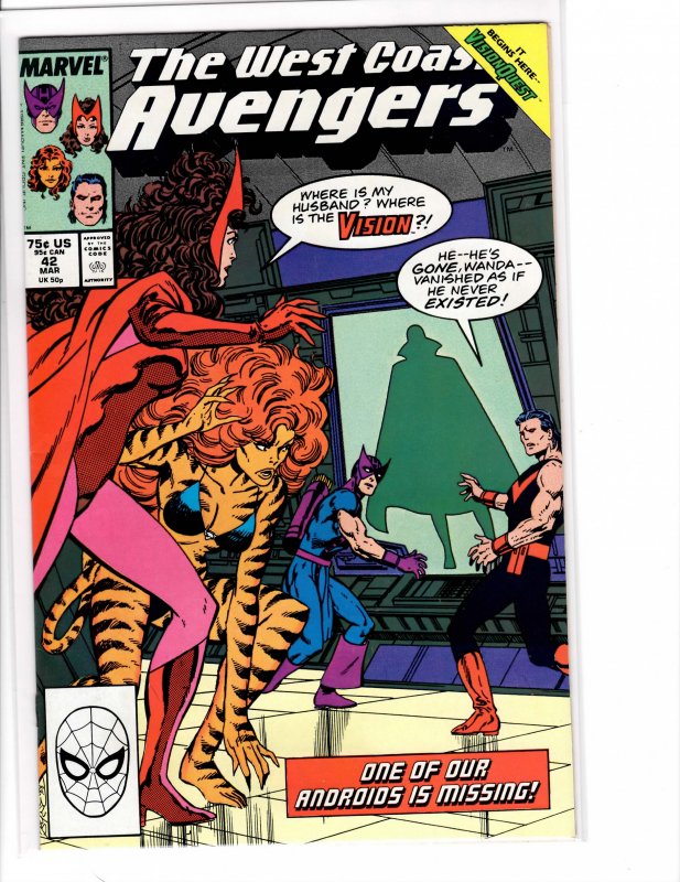West Coast Avengers (1985) #42 VF+ (8.5)