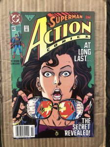 Action Comics #662 Newsstand Edition (1991)