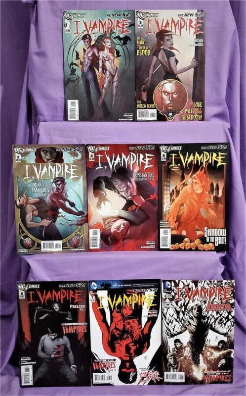 I VAMPIRE #1 - 8 Andrea Sorrentino Joshua Hale Fialkov DC New 52 DC Comics