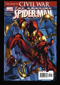 Amazing Spider-Man #529 NM 9.4 1st Iron Spider! Marvel Comics Spiderman