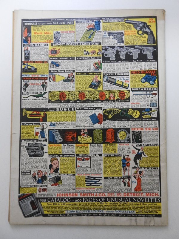 The Comics #6 (1938) Early 4-Color Comic! VG- Condition!!