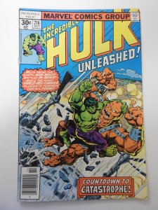 The Incredible Hulk #216 (1977) FN/VF Condition!