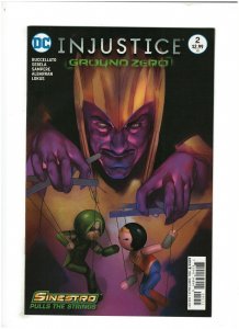 Injustice: Ground Zero #2 NM- 9.2 DC Comics 2017 Harley Quinn & Sinestro 