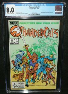 Thundercats #1 - Based on the Animated TV Series - CGC Grade 8.0 - 1985 