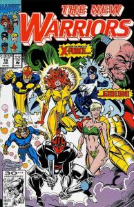 New Warriors, The #19 FN ; Marvel | 1st appearance Smiling Tiger