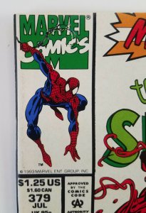 Amazing Spider-man 379 Maximum Carnage #7 Venom High Grade, Marvel 1993 Key
