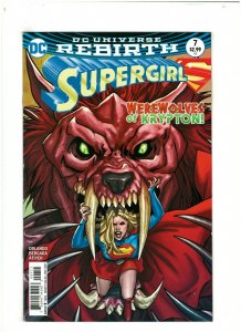 Supergirl #7 VF+ 8.5 DC Comics 2017