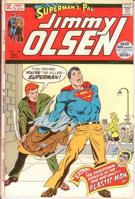 JIMMY OLSEN 149 VF 52 PAGE GIANT  May 1972 COMICS BOOK