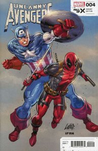 Uncanny Avengers (4th Series) #4A VF/NM ; Marvel | Rob Liefeld Variant Deadpool