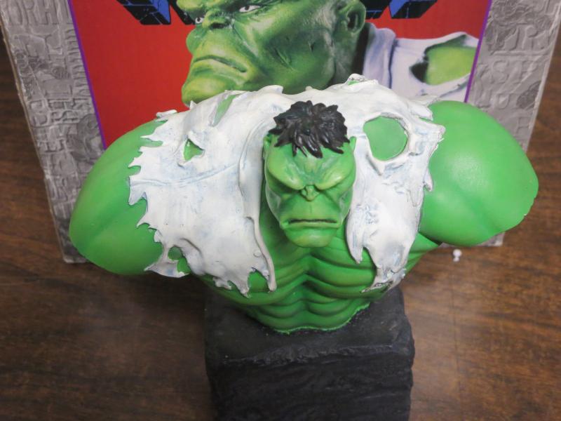 The Incredible Hulk Bowen Designs Mini-Bust! ~6in. Randy Sculpted Grimaced Face