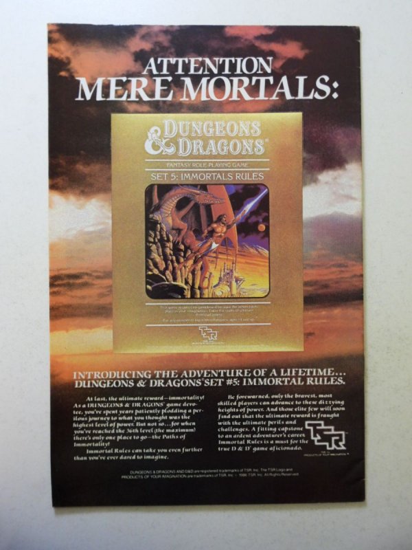 The Uncanny X-Men #213 VG+ Condition MJ insert intact