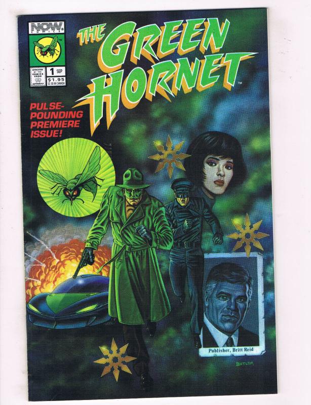 The Green Hornet #1 FN Now Comics Modern Age Comic Book Kato Sept 1991 DE34