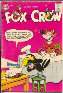 Fox and Crow #38 1957-DC-slapstick humor-prank cover-VG