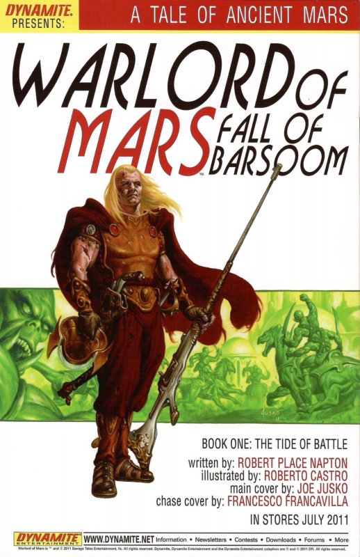 Red Sonja Revenge of the Gods #3 (2011) New