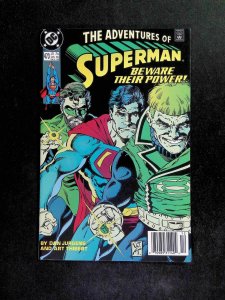 Adventures Of Superman #473  DC Comics 1990 VF/NM Newsstand