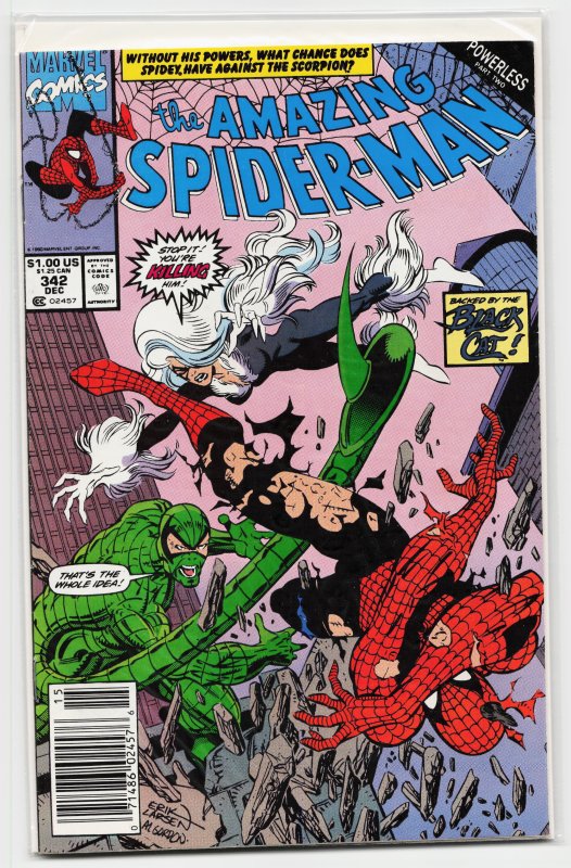 The Amazing Spider-Man #342 (1990) Spider-Man