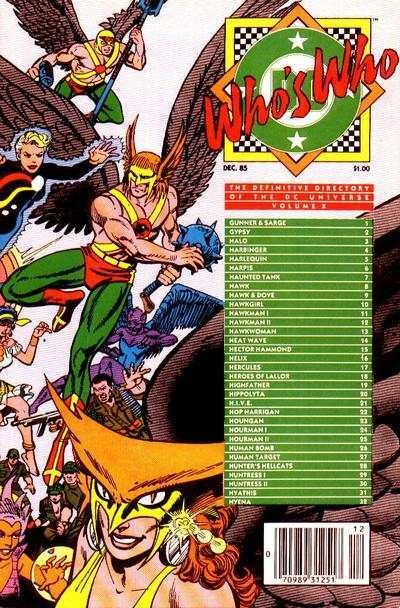 Who's Who: The Definitive Directory of the DC Universe #10, VF (Stock ph...