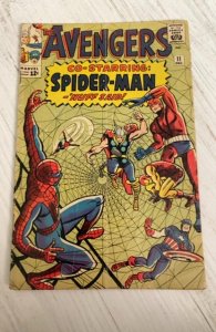 The Avengers #11 (1964)1st Spider-Man in this title Kapp app see deecrpt