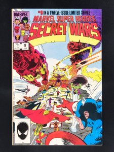 Marvel Super Heroes Secret Wars #9 (1985) Everybody Vs Galactus!