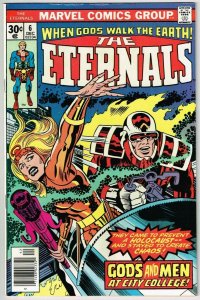 Eternals #6 (1976) - 8.0 VF *Gods and Men at City College*