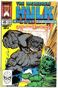 Incredible HULK #364, VF/NM, Grey, Bruce Banner, 1968 1989, Abomination