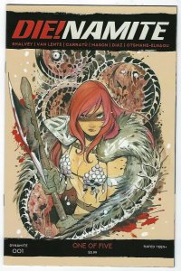 Die!namite # 1 Peach Momoko Red Sonja Cover D NM Dynamite