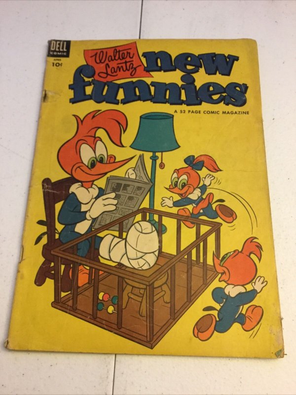 Walter Lantz New Funnies 206 Gd Good 2.0 Dell Comics Golden Age