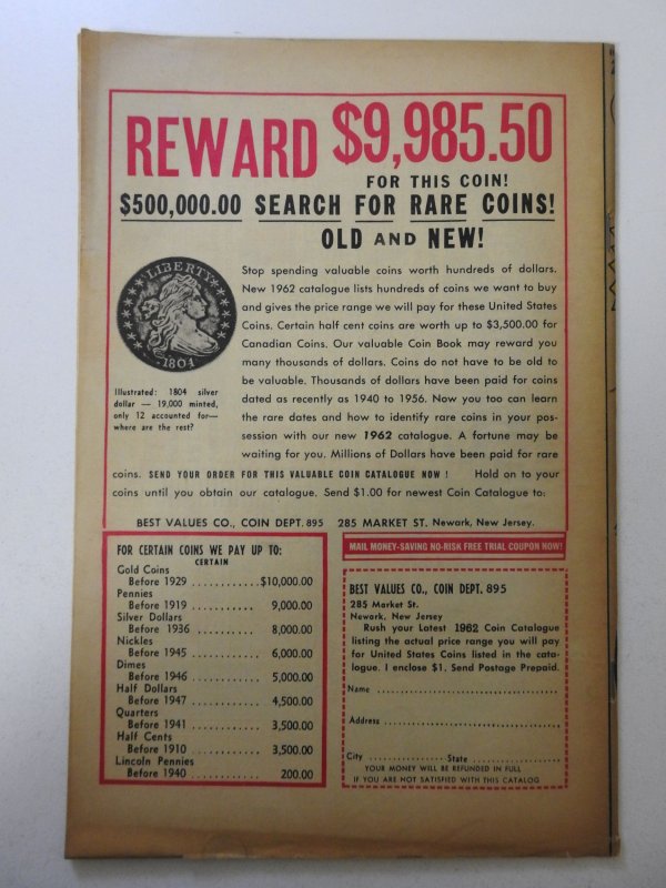 Fantastic Four #10 (1963) GD Condition moisture stain